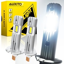 2PCS AUXITO H1 LED Bulbs High Low Beam 6500K White Super Bright Headlight Canbus picture