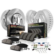 KOE15136DK Powerstop 4-Wheel Set Brake Disc And Drum Kits Front & Rear for Chevy picture