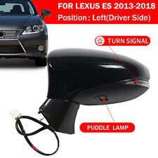 Left Driver Side Mirror LEXUS ES 2013-2018 Power Adjust Heated Puddle Lamp picture