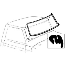 1973-79 Pickup Windshield Weatherstrip F100 F150 F250 F350 Bronco Truck New picture