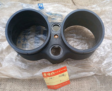 Vintage Suzuki NOS New Plastic Dual Pod Gauge Trim Cover 1972-77 GT 250 380 550 picture