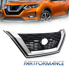 For 2021 2022 2023 Nissan Qashqai Rogue Front Grille Insert Grill Chrome & Black picture