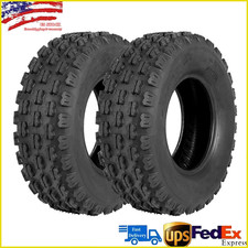 Set of 2 22x7-10 22x7x10 4PR ATV UTV Tires 22 7 10 Sport All Terrain Mud Tires picture