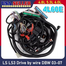 For 03-07 LS Swap Vortec Stand Alone Wiring Harness 4L60E 4.8L 5.3L 6.0L DBW LS3 picture