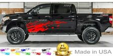 ANY COLORS Large graphics MUD SPLASH vinyl decal for any cars and trucks set 2X picture