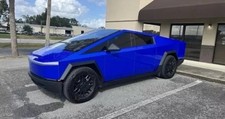 Cybertruck DIY PreCut PPF Paint Protection Film Wrap Color Change Sapphire Blue picture