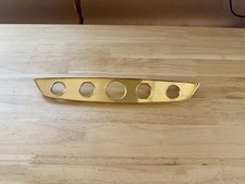 1961 Chevy Impala 24k Gold Plated Steering Wheel Horn Shroud picture