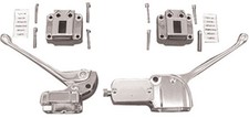 NEW CHROME HANDLEBAR CONTROL KIT FOR 72/81 Harley Davidson FL And 73/81 FX /XL picture