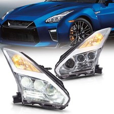VLAND For 2009-2022 Nissan R35 GTR GT-R Full LED Headlights Assembly New Style picture