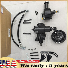 For 1958-64 Chevy Impala Belair 500 Series Power Steering Upgrade Conversion Kit picture