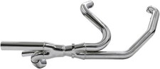 Bassani 2x2 Duals Headers Chrome Harley FL Touring 2009-2016 picture