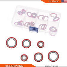 30 PCS Air Conditioning Compressor Gasket Kit, Red, Universal Car picture
