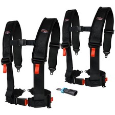 Tusk 4 Point 3 inch H-Style Safety Harness Kit for Can-Am and Polaris picture