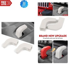 Upgrade Tow Hook Covers for Jeep Wrangler JK JL Gladiator TJ 07-22 picture