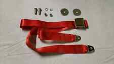 1965-73 FORD MUSTANG UNIVERSAL SEAT BELT RED Chevy Dodge VOLUME PRICING picture