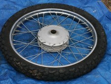 1973 Kawasaki 350 F9 OEM FRONT TIRE RIM HUB picture