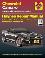 Haynes Chevrolet Camaro 2016-2023 Repair & Service Manual picture