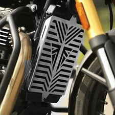 Radiator Guard for Triumph Speed 400 Scrambler 400X Heavy Duty Steel Black Grill picture