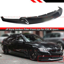 For 2012-18 BMW F30 F31 M Sport Carbon Fiber JHP Style Front Bumper Lip Splitter picture