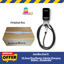 Juice Box Enel X 32 Amp Plug-in Electric Vehicle Charging Station - Special New picture