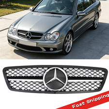 Front Grille Grill With Star For 2001-2007 Mercedes-Benz W203 C230 C320 C350 C32 picture
