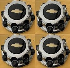4pcs. Wheel Center Cap FOR 00-08 Chevy Silverado 2500 Truck Chrome 16