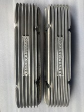 1955 1956 1957 SBC OFFENHAUSER Aluminum Valve Covers 265  283 Staggered Holes picture