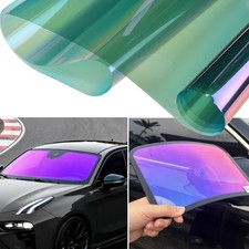 1*3M 65%VLT Chameleon Purple Blue to Red Car Window Tint Windshield Solar Film picture