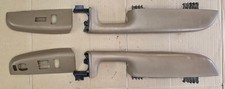 99-02 GM Silverado/Sierra OEM Door Pull w/Switch Cver SET Med Drk Oak/Pnut Buttr picture