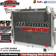 2Rows Full Aluminum Radiator for 1989-1991 Mazda RX-7 II FC3S 1.3L R2 Manual MT picture