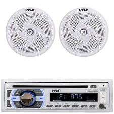 Pyle PLCD43MRB Bluetooth Marine Receiver, 2x 5.25