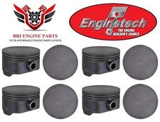 8 Enginetech Flat Top Pistons for 2005-2009 Chevrolet 5.3 4.8 LS GenIV picture