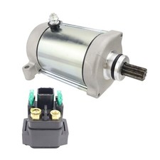 Starter Motor for Yamaha Raptor 700 YFM700 2006-2023 with Solenoid Relay 18888 picture