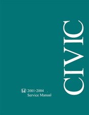 2001-2004 Honda Civic Factory Shop Service Manual picture