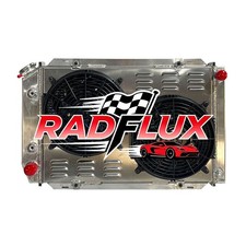 CC138 Aluminum Radiator+Shroud+Fan Fits 1979-1993 Ford Mustang GT LX SVT LTD AT picture