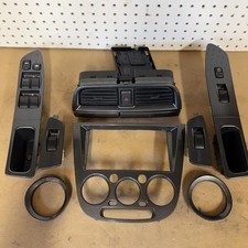 2002 - 2004 Subaru WRX STI SPT Carbon Fiber Interior Trim Bezel Set OEM COMPLETE picture