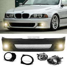 Fit 96-03 BMW E39 5Series M5 Style Replacement Front Bumper Body Kit+Fog Light picture