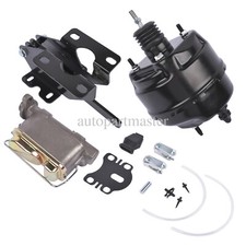 Black Power Brake Booster Master Cylinder Kit for 1967-71 Ford Ranchero Fairlane picture