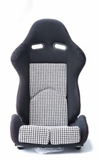Joey Sport Cadmus Carbon Fiber Reclining Racing Seat Textile Houndstooth picture