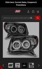 Anzo USA 111320 Projector Halo Headlights 06-09 Toyota 4Runner SR5/Limited 4.0L picture