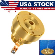 1PCS Swimming Pool Spa Brass Deck Jet Fountains Crown Nozzle with Grounding Lug picture