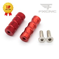CNC Red Gear Shift Lever Foot Pegs Shifter Peg Toe Footpegs Footrest Refit Part picture