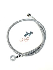 Streamline Steel Braided Rear Brake Line Stock Length Clear Banshee 350 YFZ350 picture