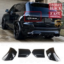 For Jeep Grand Cherokee SRT/Trackhawk 2014-2021 Rear Tail Light Lamp Trim Covers picture