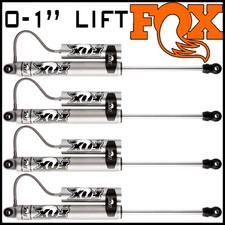 Fox 2.0 Reservoir Front/Rear Shocks fit 1999-2004 Ford F250 F350 4WD 0-1
