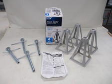 CAMCO RV STACK JACKS SET OF (4) SILVER 44560 RV CAMPER picture