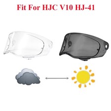 Photochromic Visor For HJC V10 HJ41 Replacement Motorcycle Helmet Shield Lens  picture