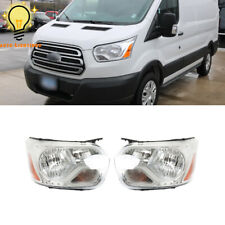 Driver&Passenger Side  Headlight Headlamp For 2015-2021 Ford Transit 150 250 350 picture