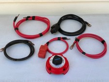 Perko 8501 Marine Battery Selector Switch Dual Batteries With Battery Cables picture