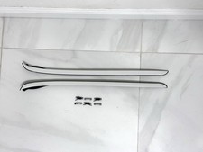 11-18 BMW F25 X3 Front Left & Right Side Windshield Molding Trim Sill Set White picture
